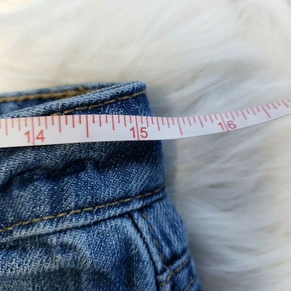 JOE FRESH Boyfriend Distressed Ripped Jeans Sz 25 - Picture 8 of 10